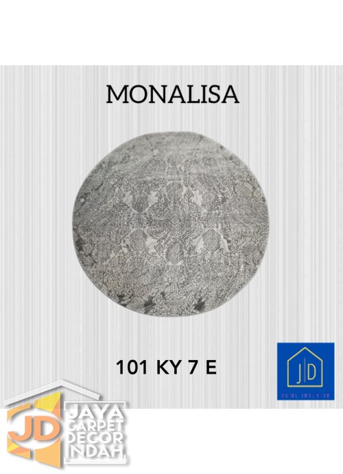 Permadani Monalisa Bulat 101 KY 7 E Ukuran 120 cm x 120 cm, 160 cm x 160 cm